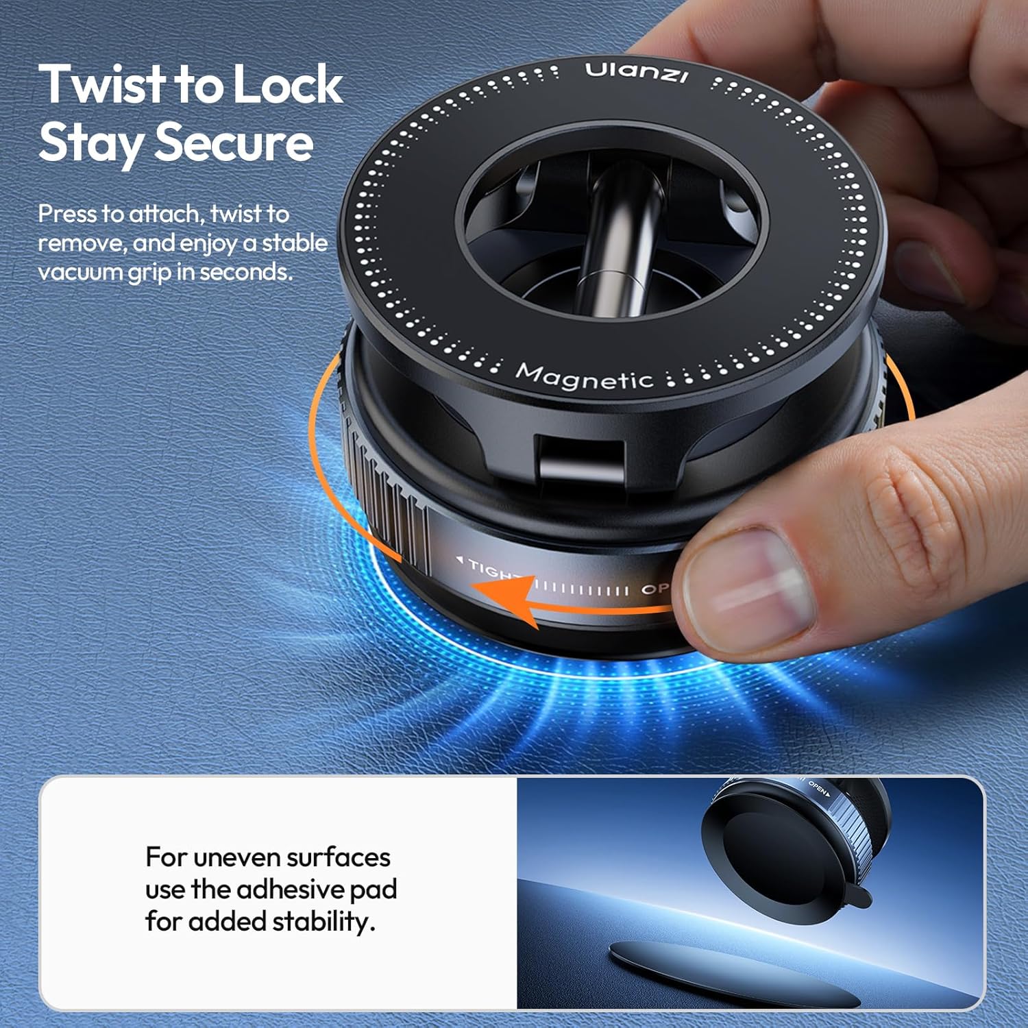 Upgraded Smartphone Vacuum Suction Mount - Image 5